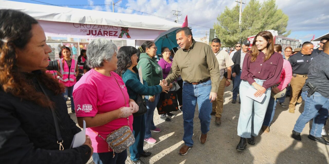 Encabeza Presidente Municipal quinta edición de ‘Cruzada Rosa’