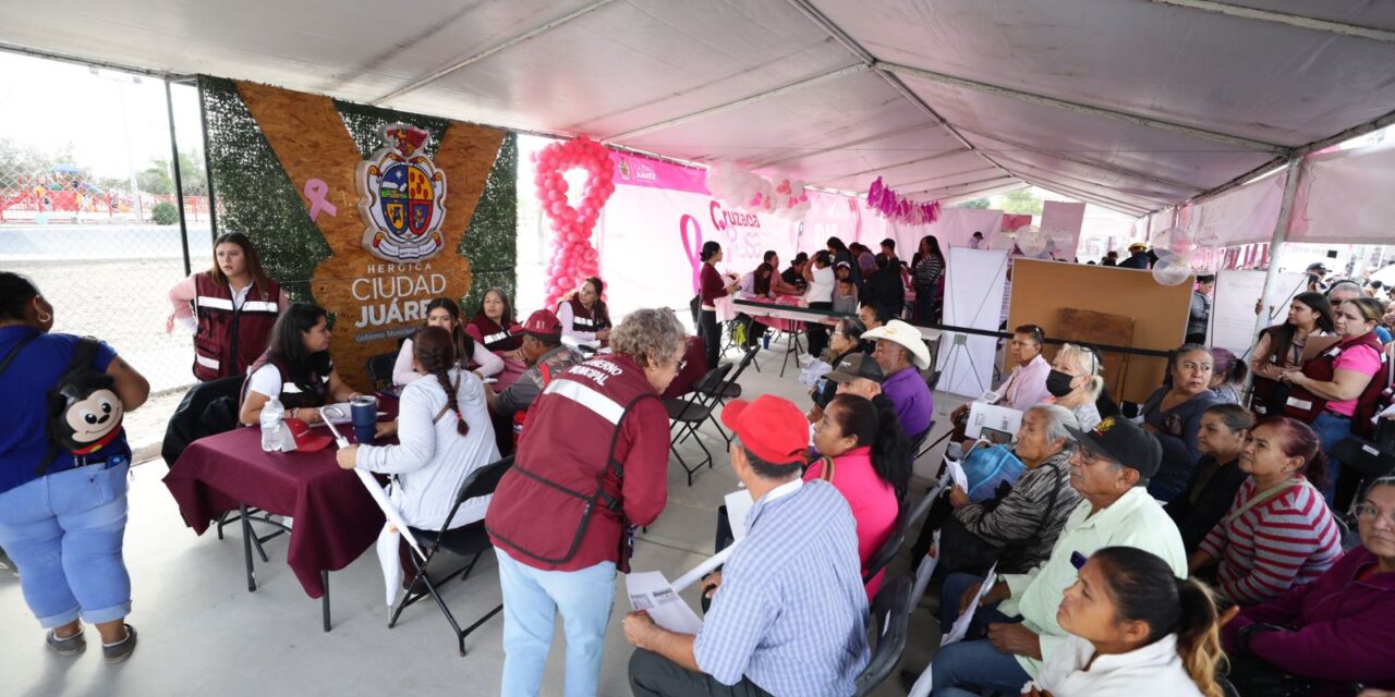 Encabeza Presidente Municipal quinta edición de ‘Cruzada Rosa’