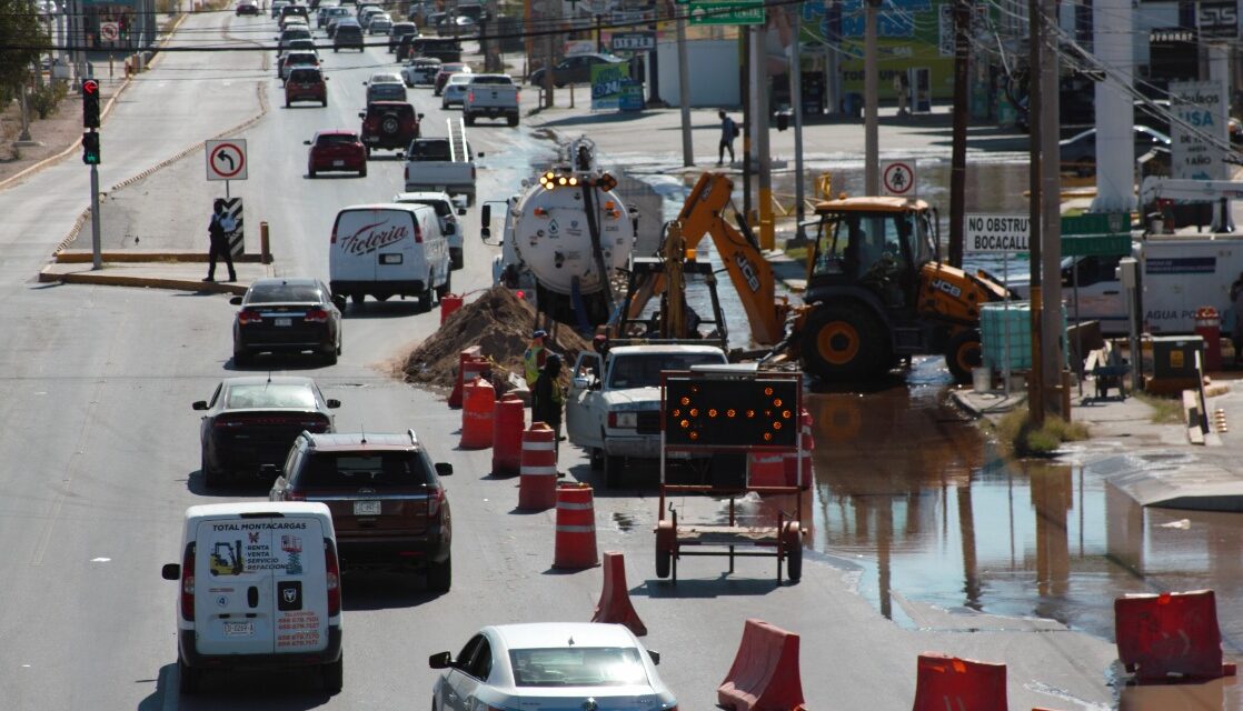 Tome sus precauciones; desviaciones en las avenidas De las Torres y Tecnológico