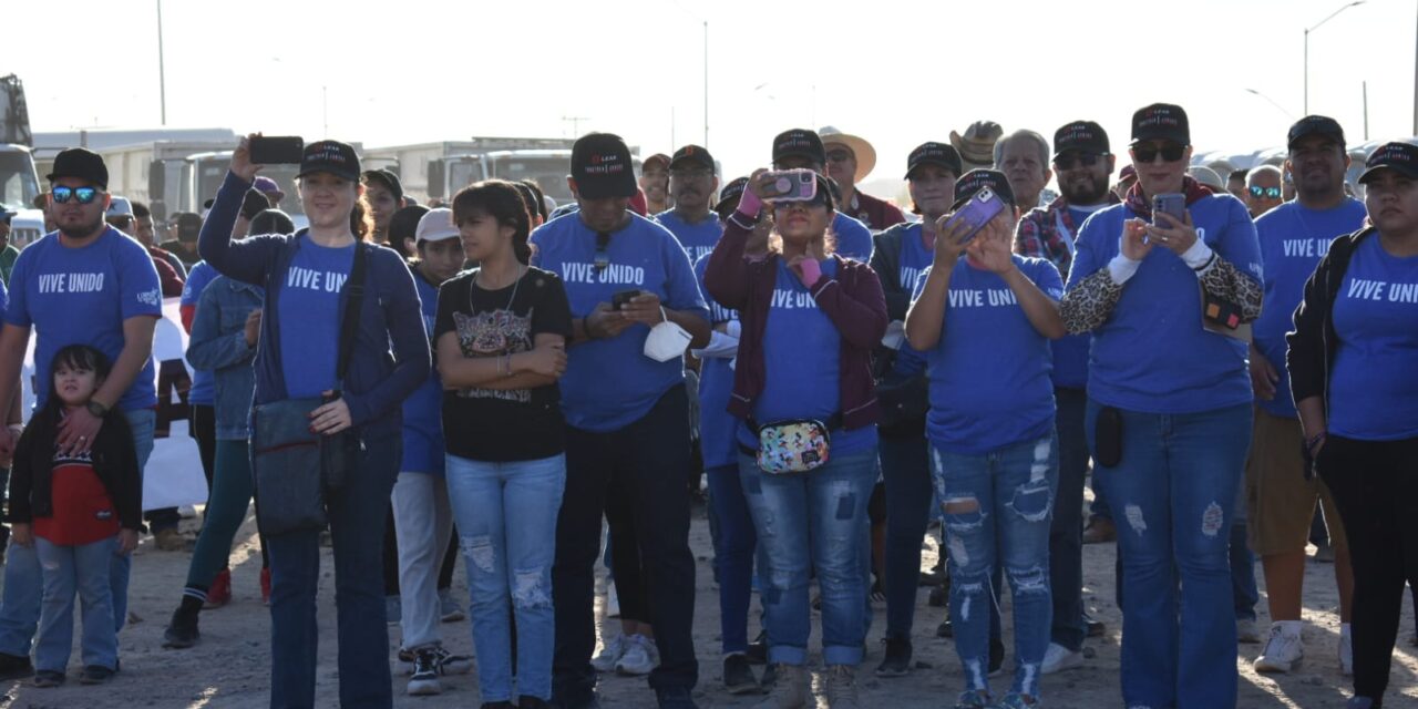 ‘Cuarta Cruzada por la Entrada de Juárez’ une a cientos de juarenses