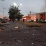 Coche bomba explota frente a la Dirección de Seguridad Pública de Acámbaro, Guanajuato