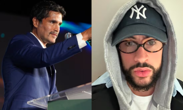 Eduardo Verástegui arremete contra Bad Bunny y lo llama “experimento de laboratorio” por apoyar a Kamala Harris