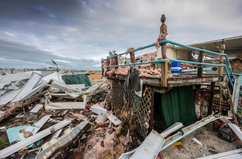 Impresionantes imágenes de los destrozos que ha dejado ‘Milton’ a su paso por Florida