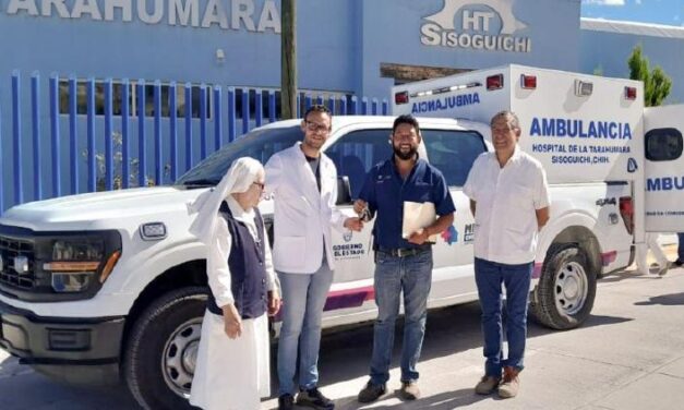 Envía Maru Campos ambulancia a la comunidad de Sisoguichi