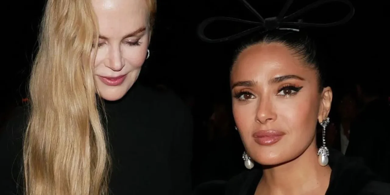 Salma Hayek y Nicole Kidman protagonizan tenso momento por fotografía (Video)