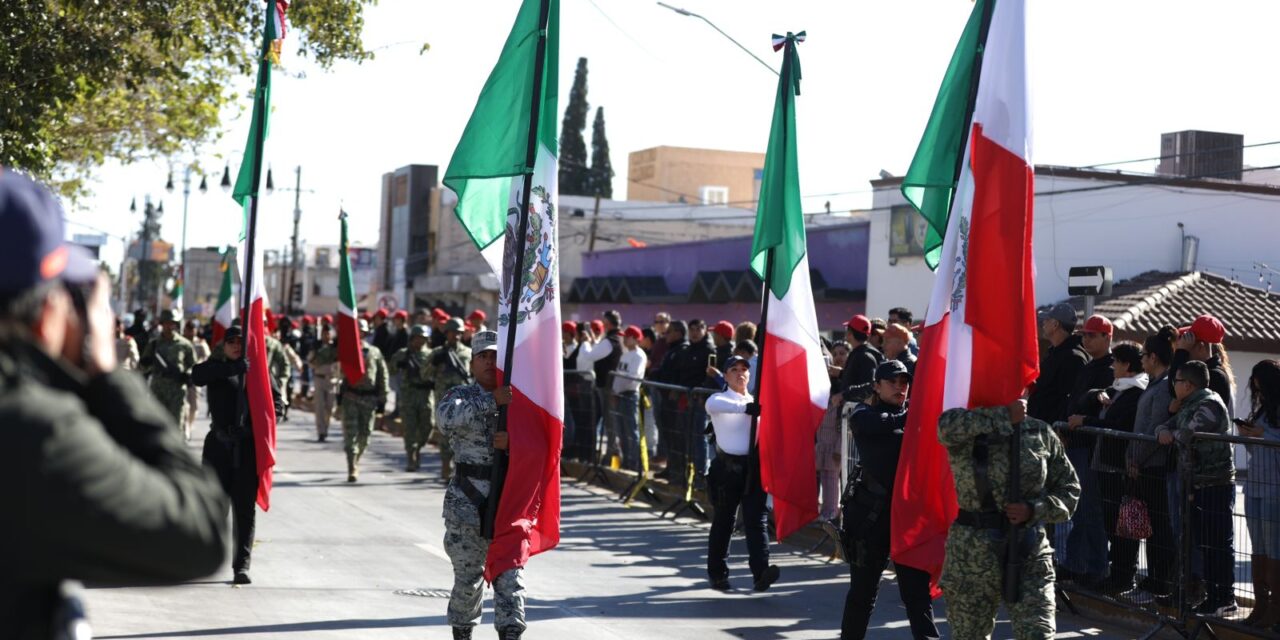 Conmemora el Gobierno Municipal 114 aniversario de la Revolución Mexicana