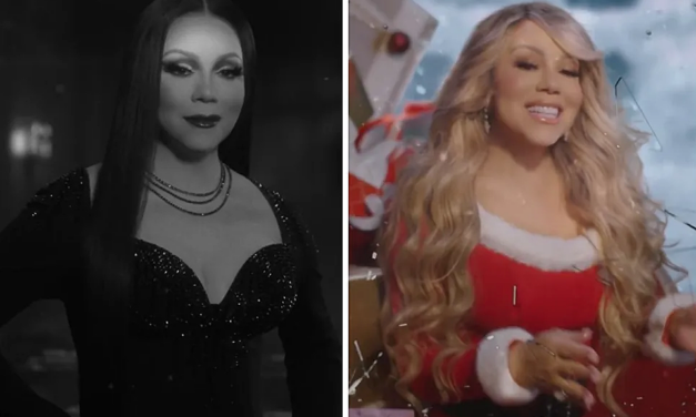Mariah Carey se despide de Halloween para iniciar su tradicional época navideña