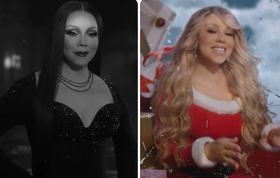 Mariah Carey se despide de Halloween para iniciar su tradicional época navideña