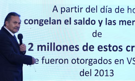 Infonavit anuncia el congelamiento de 2 millones de créditos