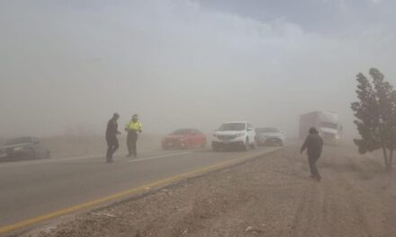 Advierte CEPC rachas de viento y tolvaneras por ingreso del frente frío número 9