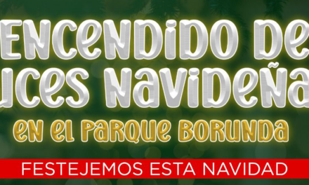 Invitan a encendido de luces navideñas en el Parque Borunda este 5 de diciembre