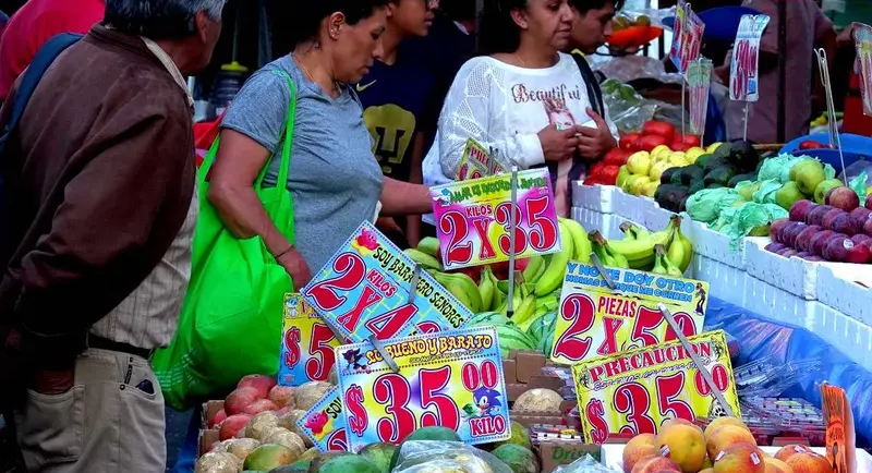 Inflación a la baja. Se ubicó en 4.44% en primera quincena de diciembre de 2024