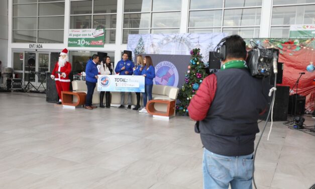 Entrega Presidente Pérez Cuéllar cobijas para la campaña “Que Juárez no tenga frío”