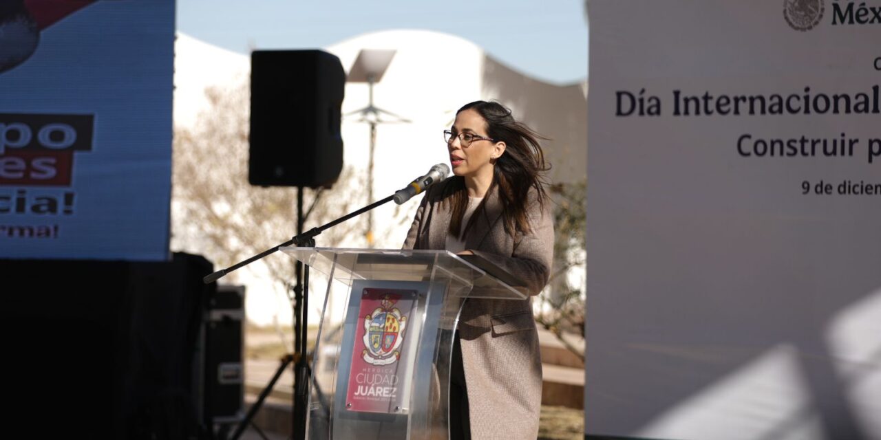 Conmemoran autoridades y activistas el Día Internacional de los Derechos Humanos