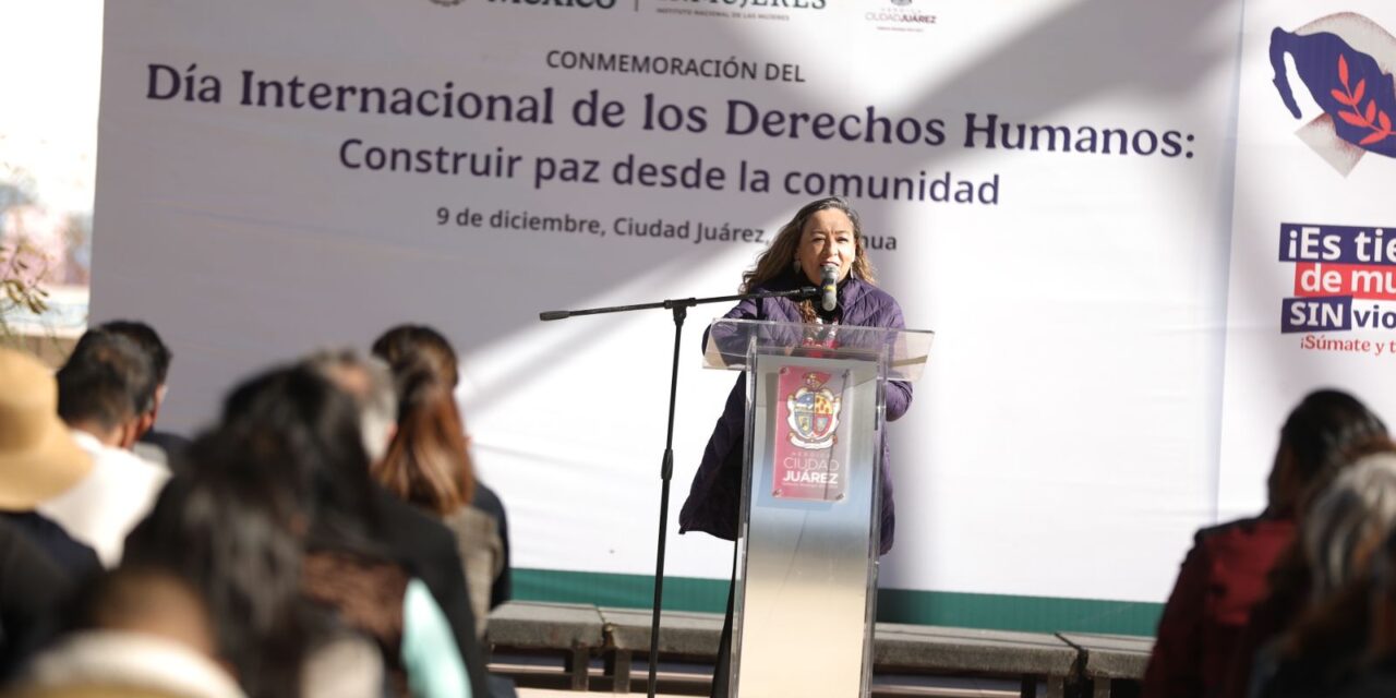 Conmemoran autoridades y activistas el Día Internacional de los Derechos Humanos