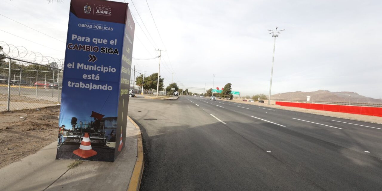 Repavimenta Obras Públicas tramo de la Avenida Rafael Pérez Serna