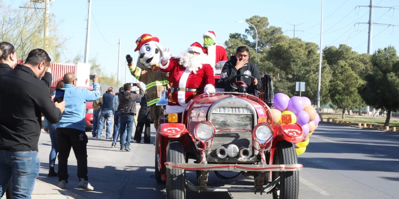 Comerciantes donan 16 mil juguetes para la campaña “Santa Bombero”