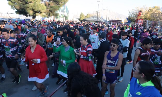 Carrera Navideña 2024 fue todo un éxito
