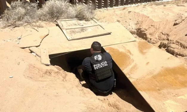 Con dron, encontraron túnel que lleva de Sonora a Arizona