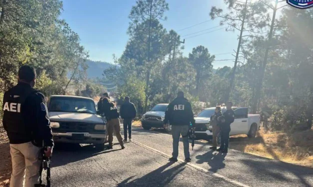 Con fuerte operativo, autoridades estatales buscan frenar la ola de violencia en Guadalupe y Calvo