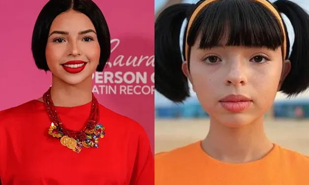 ‘Llevan’ a Ángela Aguilar al Juego de Calamar y piden alto al bullying en su contra