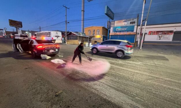 Atendió Seguridad Vial 160 puntos por calles cristalizadas