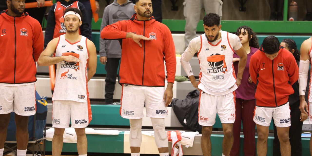 Se lleva a cabo el primer juego de basquetbol en casa de los Indios de Ciudad Juárez
