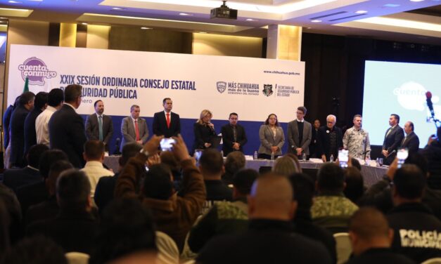 El Presidente Pérez Cuéllar representará a Chihuahua en la Comisión Nacional de Seguridad