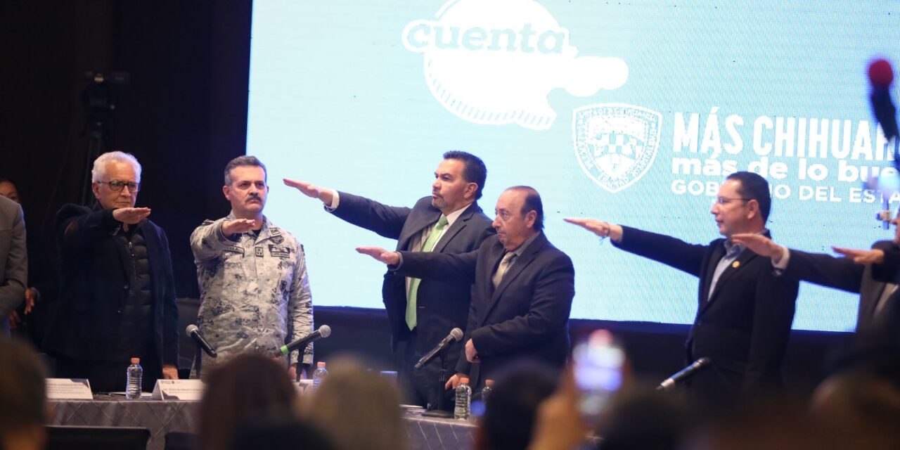 El Presidente Pérez Cuéllar representará a Chihuahua en la Comisión Nacional de Seguridad