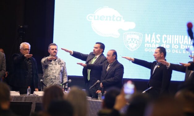 El Presidente Pérez Cuéllar representará a Chihuahua en la Comisión Nacional de Seguridad