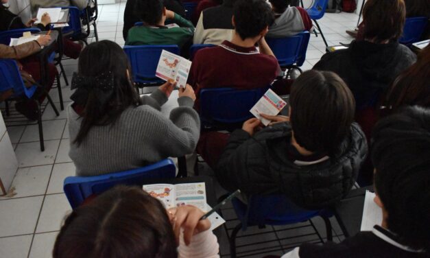 Previene IMM violencia sexual en estudiantes de preparatoria