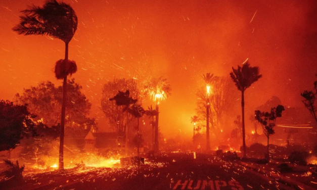 Incendios forestales se extienden en Los Ángeles (Videos)