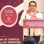 “Estamos abiertos al diálogo con gobierno de Trump sobre migración; México está preparado”. Rosa Icela Rodríguez