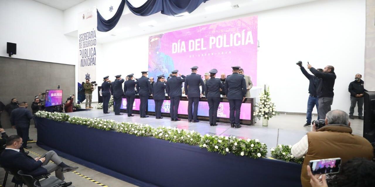 Juárez honra a sus Policías en el Día Internacional del Policía