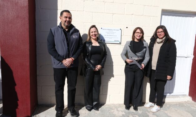 Más escuelas beneficiadas por los programas de Gobierno Municipal