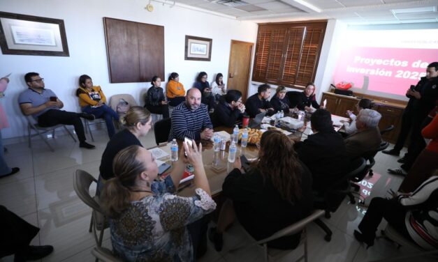 Presenta Obras Públicas los proyectos del 2025 a regidores en sesión