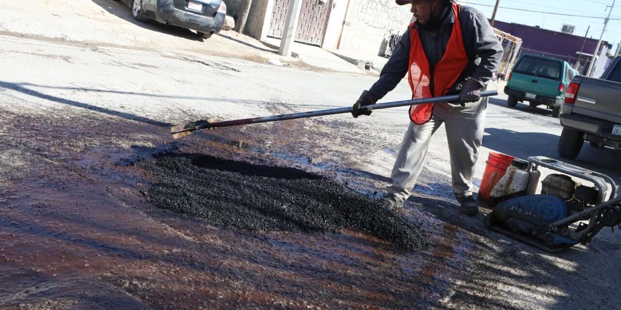 Con programa permanente de bacheo se dará mantenimiento a las calles