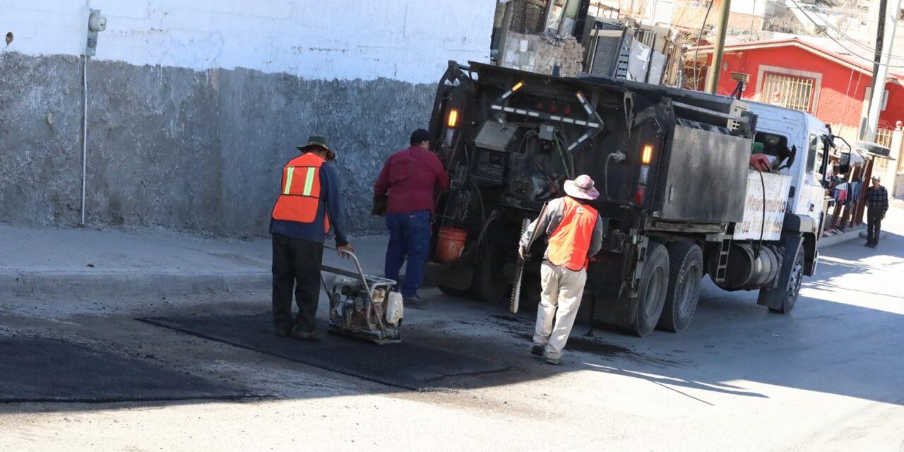 Con programa permanente de bacheo se dará mantenimiento a las calles