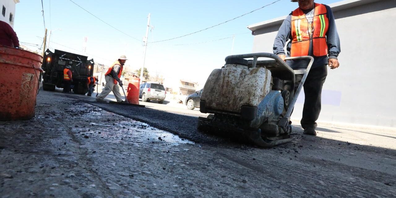Con programa permanente de bacheo se dará mantenimiento a las calles