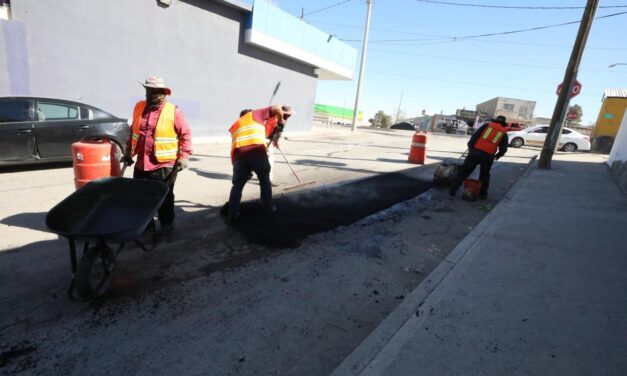 Con programa permanente de bacheo se dará mantenimiento a las calles