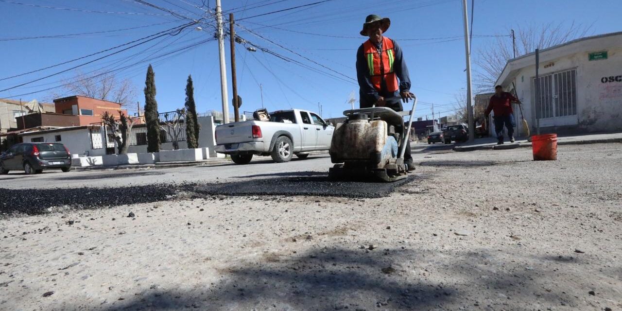 Con programa permanente de bacheo se dará mantenimiento a las calles