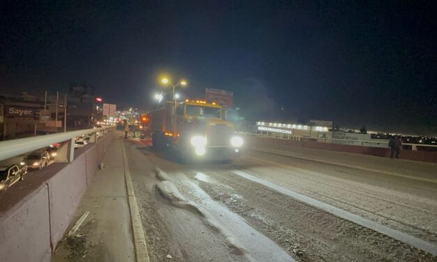 Continúan con repavimentación de puentes en la avenida Tecnológico