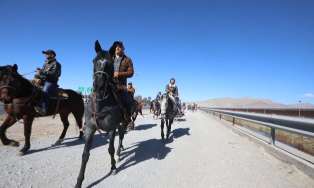 Realizaron cabalgata “Cruzadas por el Desierto”