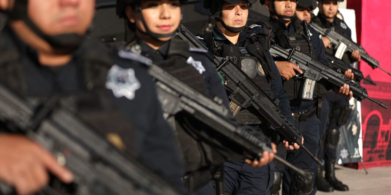 SSPM recibe armamento para reforzar su labor