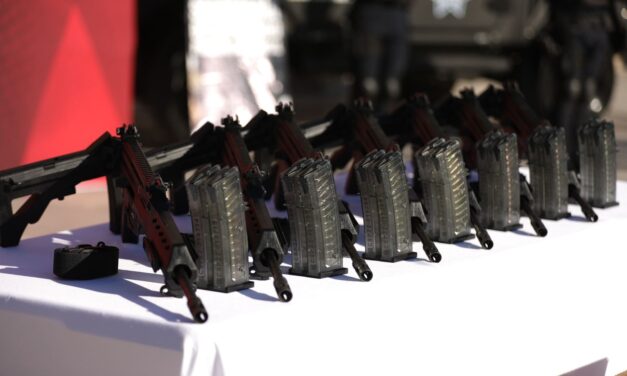 SSPM recibe armamento para reforzar su labor