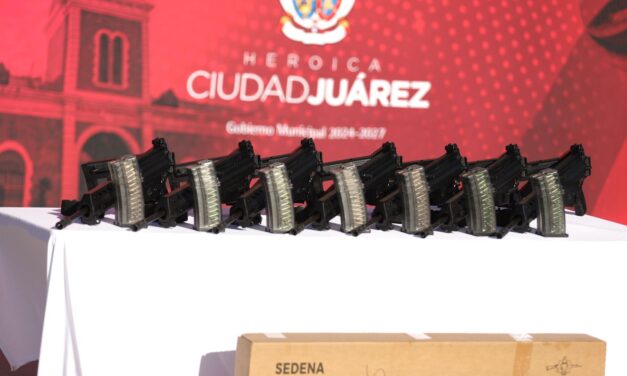 SSPM recibe armamento para reforzar su labor