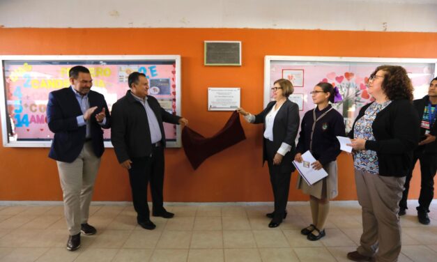 Rehabilita el Gobierno Municipal la Secundaria Federal número 5