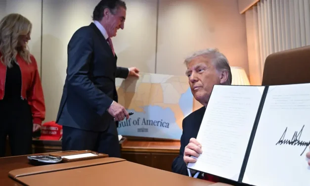 Trump declara el 9 de febrero Día del “Golfo de América”