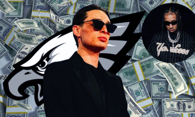 Peso Pluma gana ‘jugosa’ apuesta al rapero Tyga gracias a los Eagles en el Super Bowl