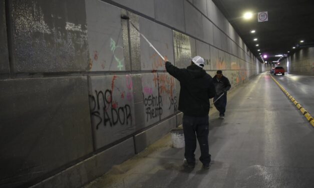 Atiende cuadrilla antigrafiti Centro Histórico